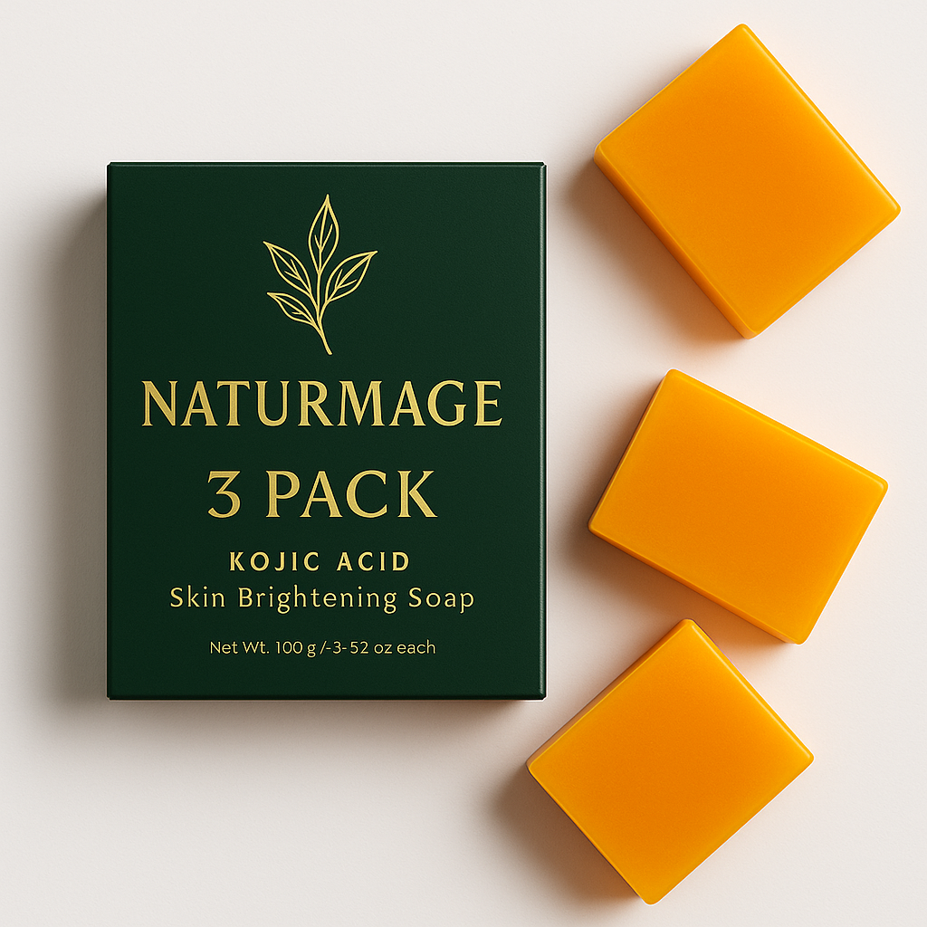 Jabón Iluminador NATURMAGE™ con Ácido Kójico PACK AHORRO